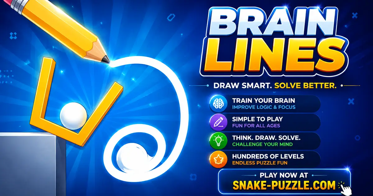 Brain Lines | Test Your Creativity with Fun Puzzles