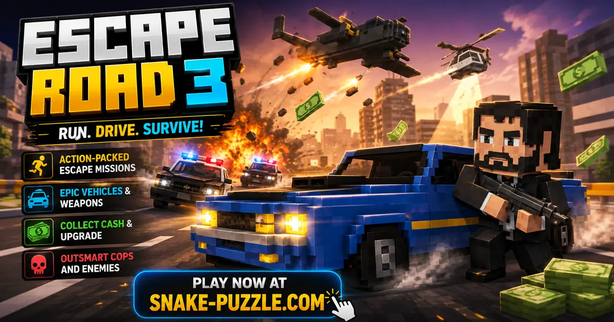 Escape Road 3 | Free Browser Game with Thrilling